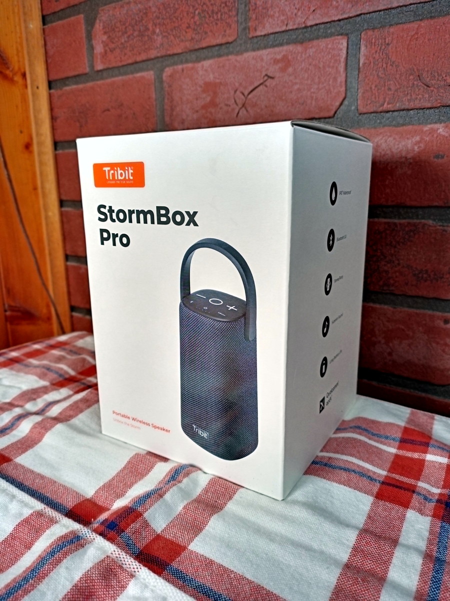 The Tribit StormBox Pro Bluetooth speaker