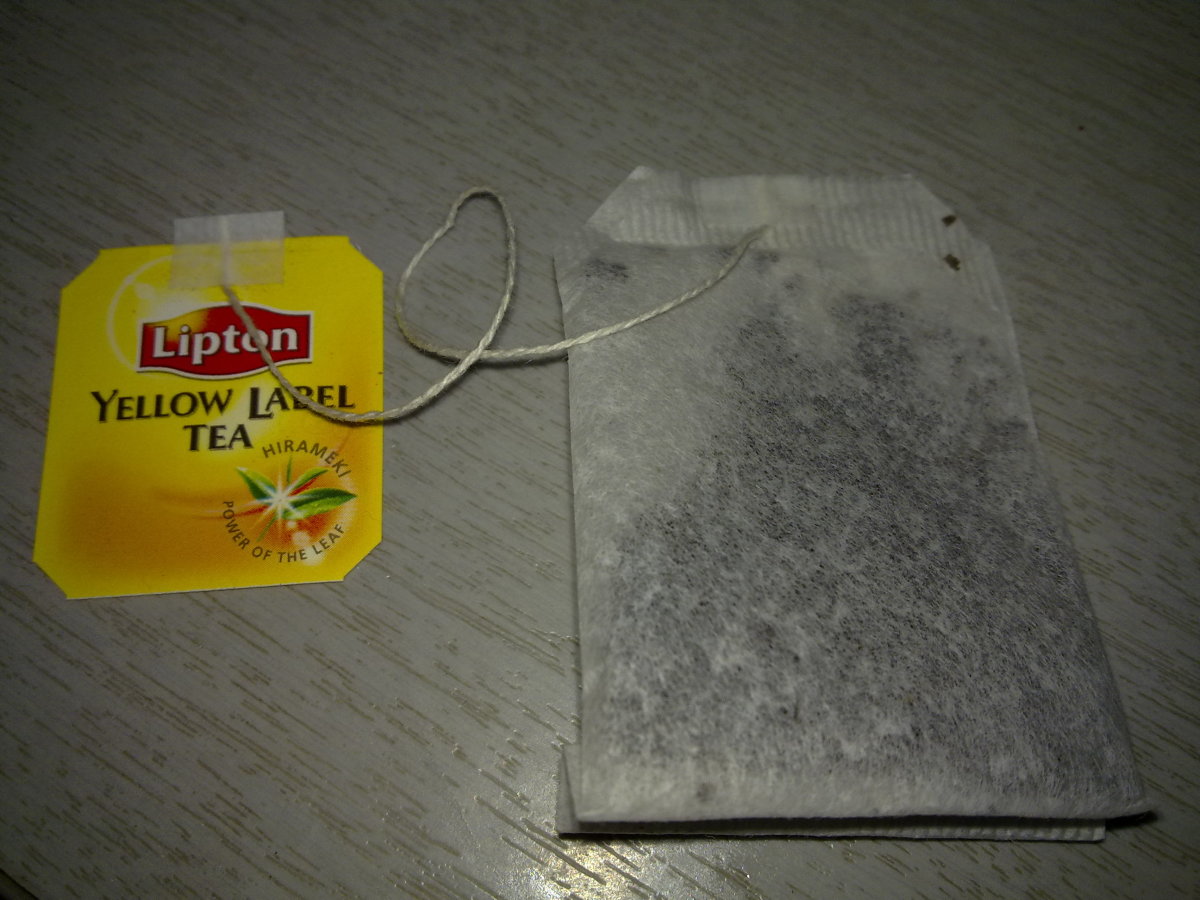 Lipton tea bags, most popular English tea in our country