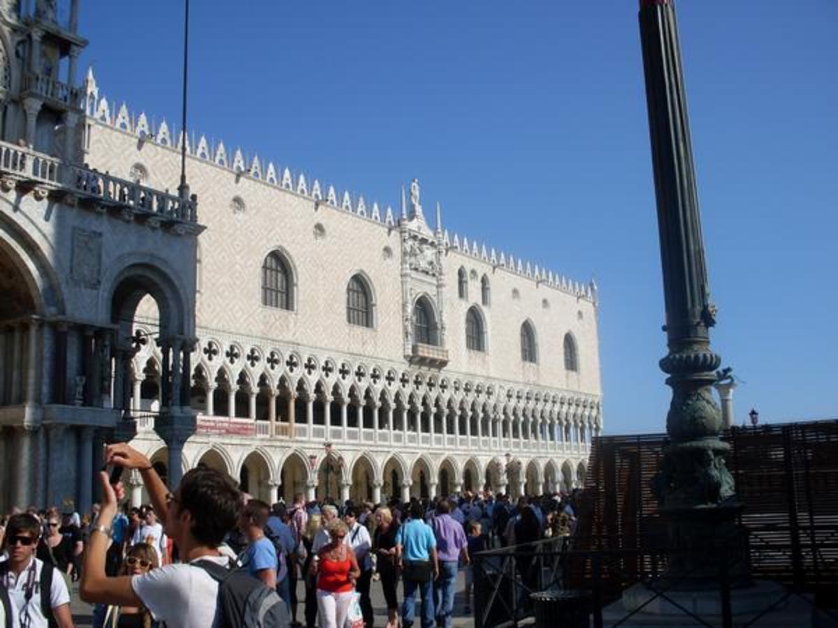 The Doge's Palace in St Mark's Square