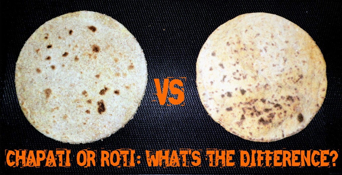 Chapati vs roti