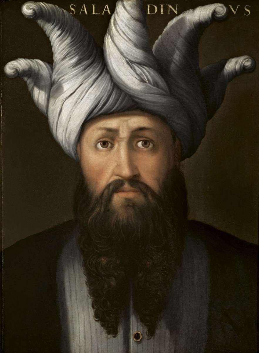 Sultan Saladin, the founder of the Ayyubid Empire