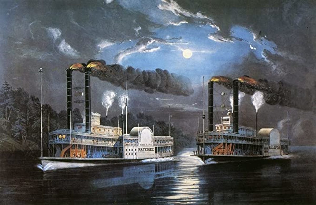 Mississippi River Steamboat
