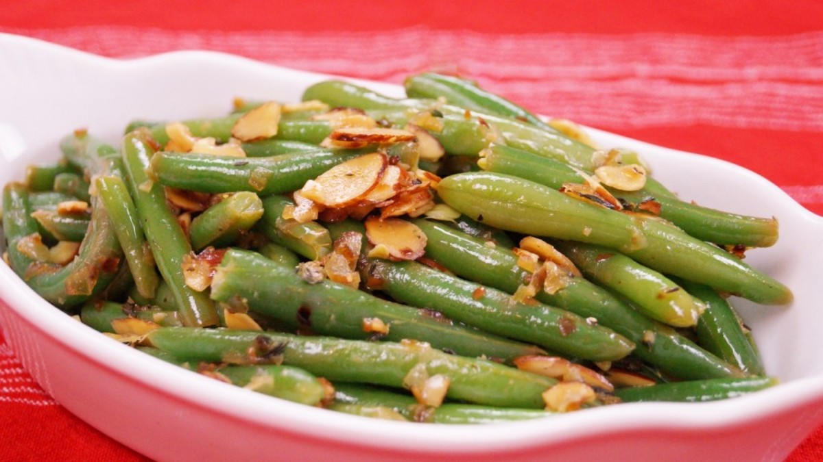 “I love the long French green beans, There are so many ways to use them like adding them to soups and stews and so much more.