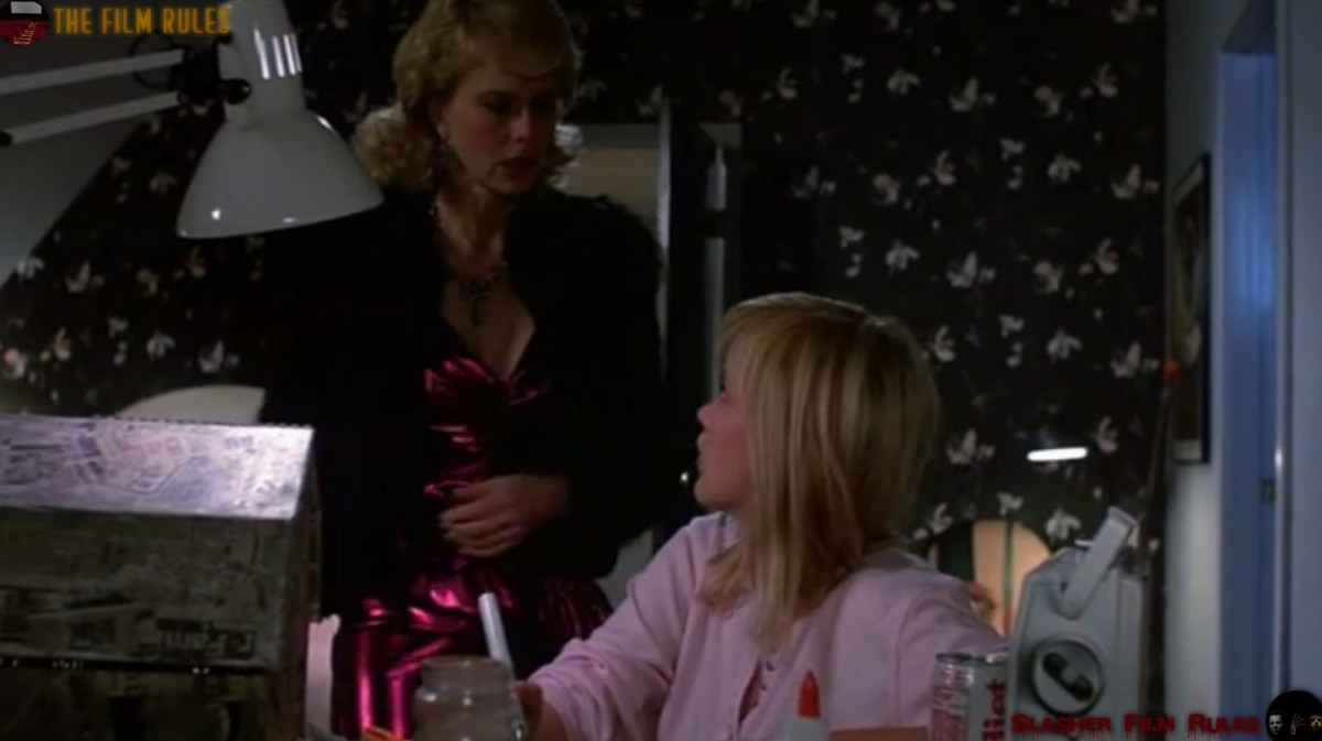 Elaine Parker (Brooke Bundy) is furious once again at Kristen (Patricia Arquette) since she's up again in the middle of the night