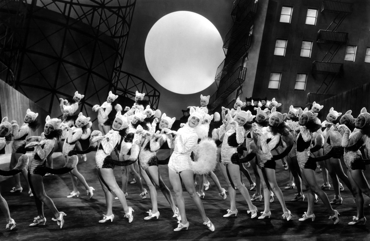 Ruby Keeler (front and center)