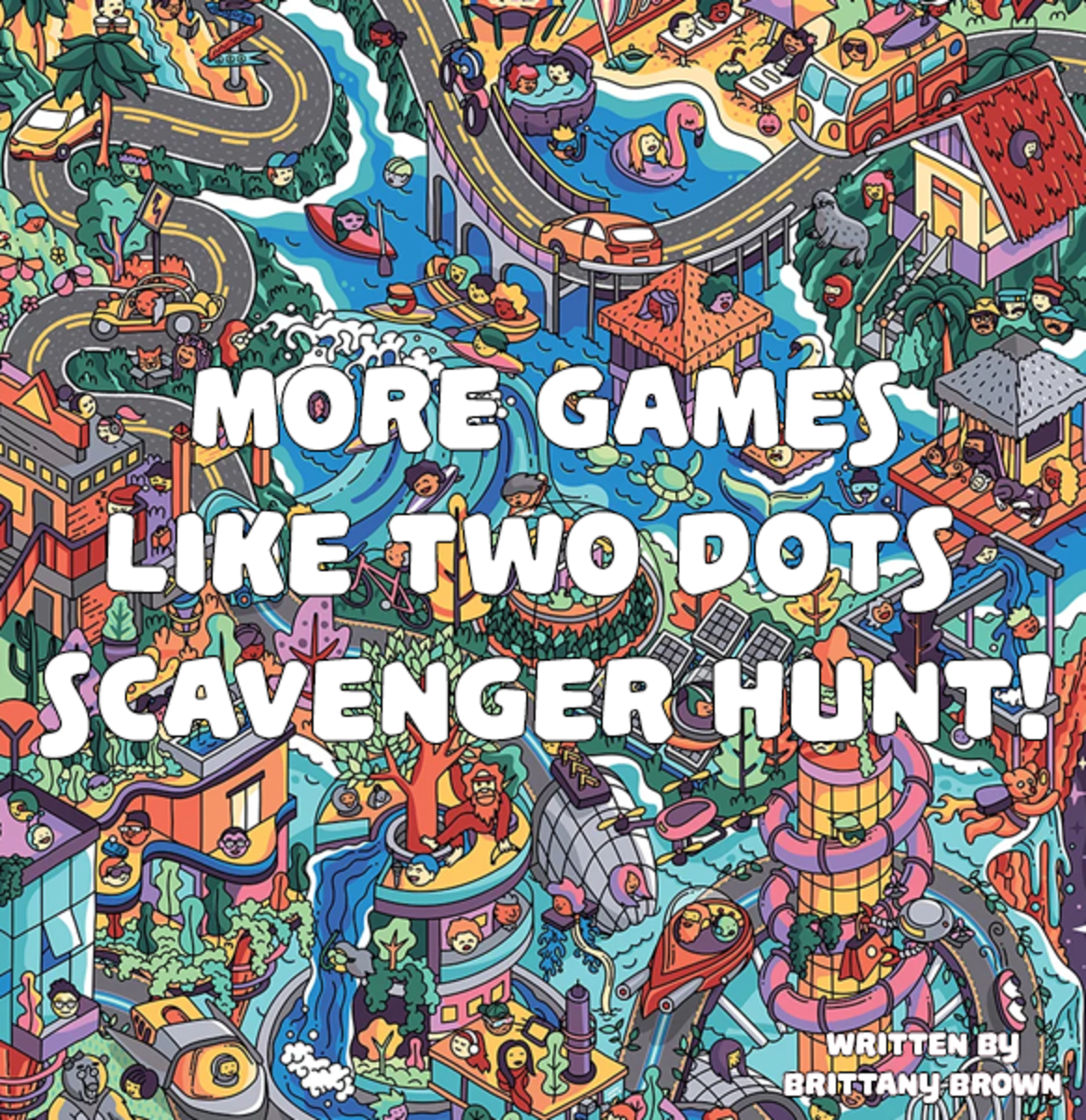 Here's a list of games similar to the Two Dots Scavenger Hunt mini-game!