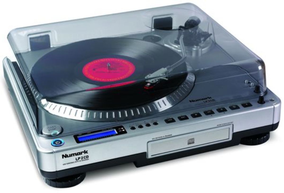 Numark Introduces High Resolution Vinyl-To-CD Turntable
