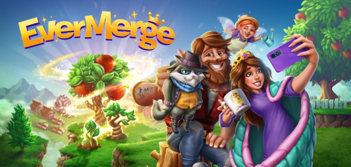 Merge items to create a fantasy world in EverMerge!