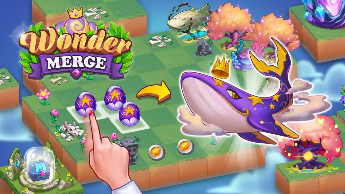 Wonder Merge is an adorable merge game!