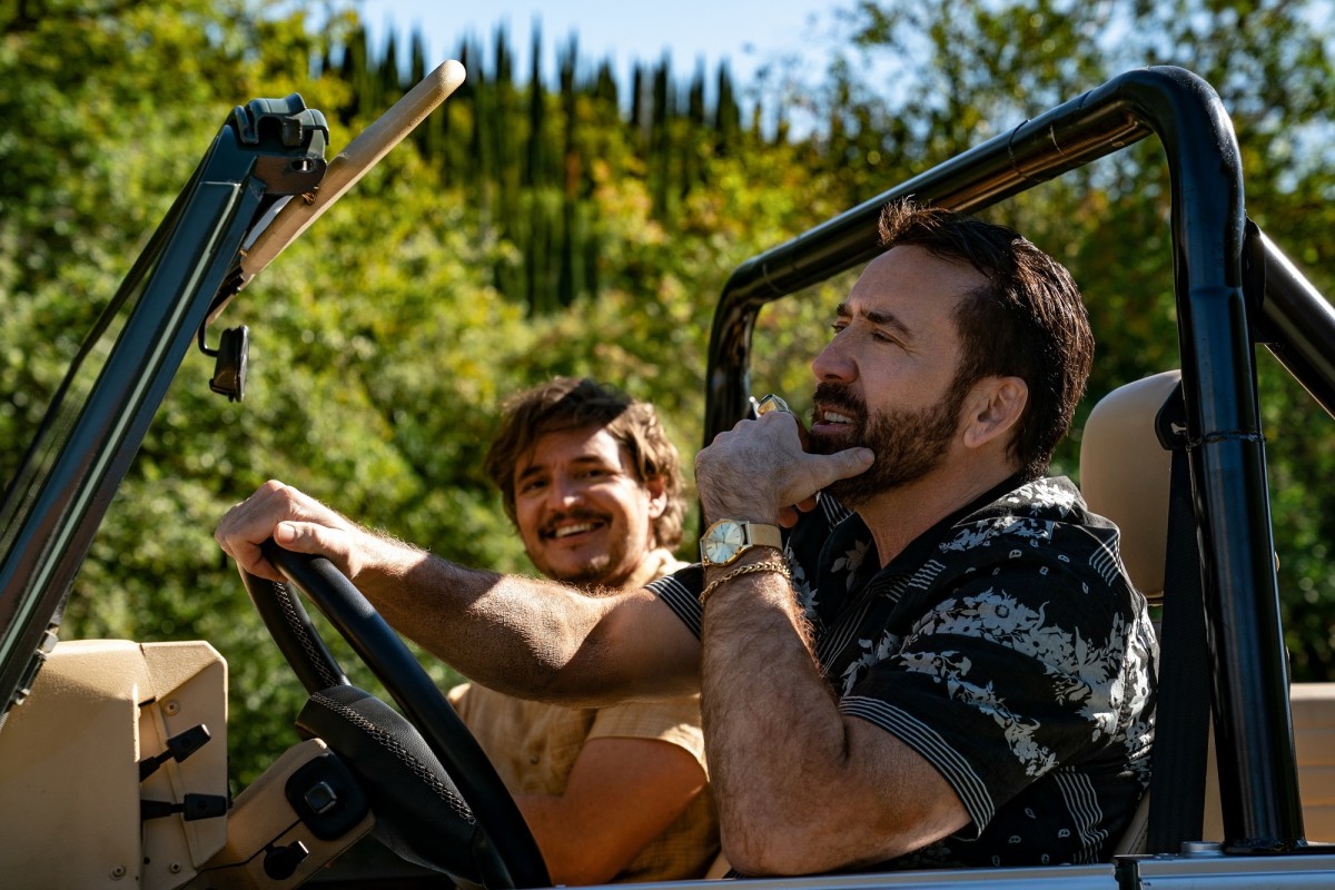 Pedro Pascal and Nicolas Cage in "The Unbearable Weight of Massive Talent."