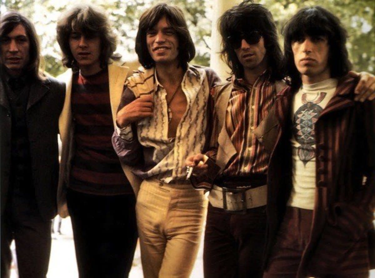 The Rolling Stones in the early 1970s
