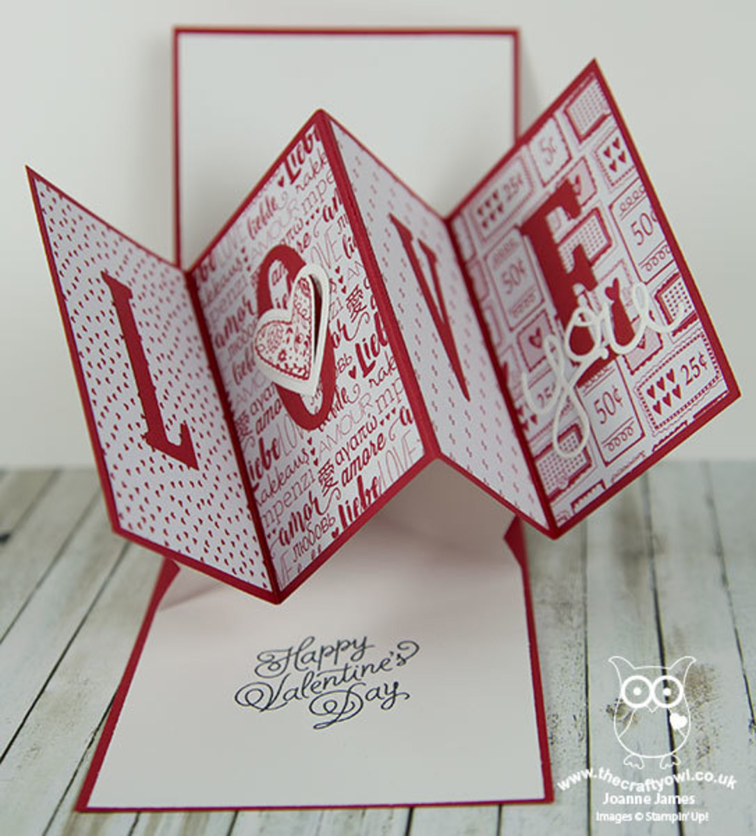 Twisted pop up cards can be an artful expression of your sentiments