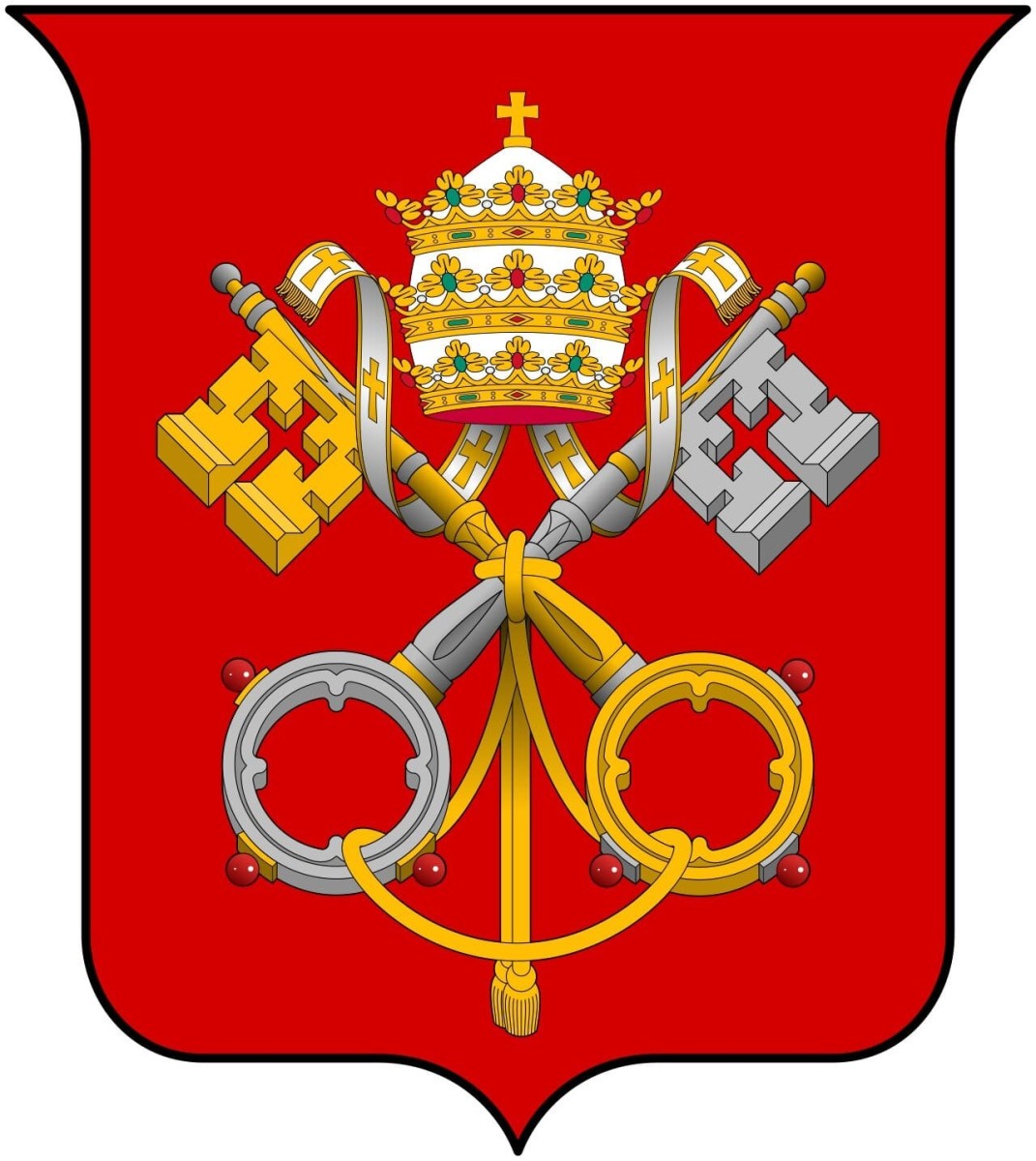 Coat of Arms of the Congregatio Pro Doctrina Fidei. This is an important symbol in the Catholic liturgy.