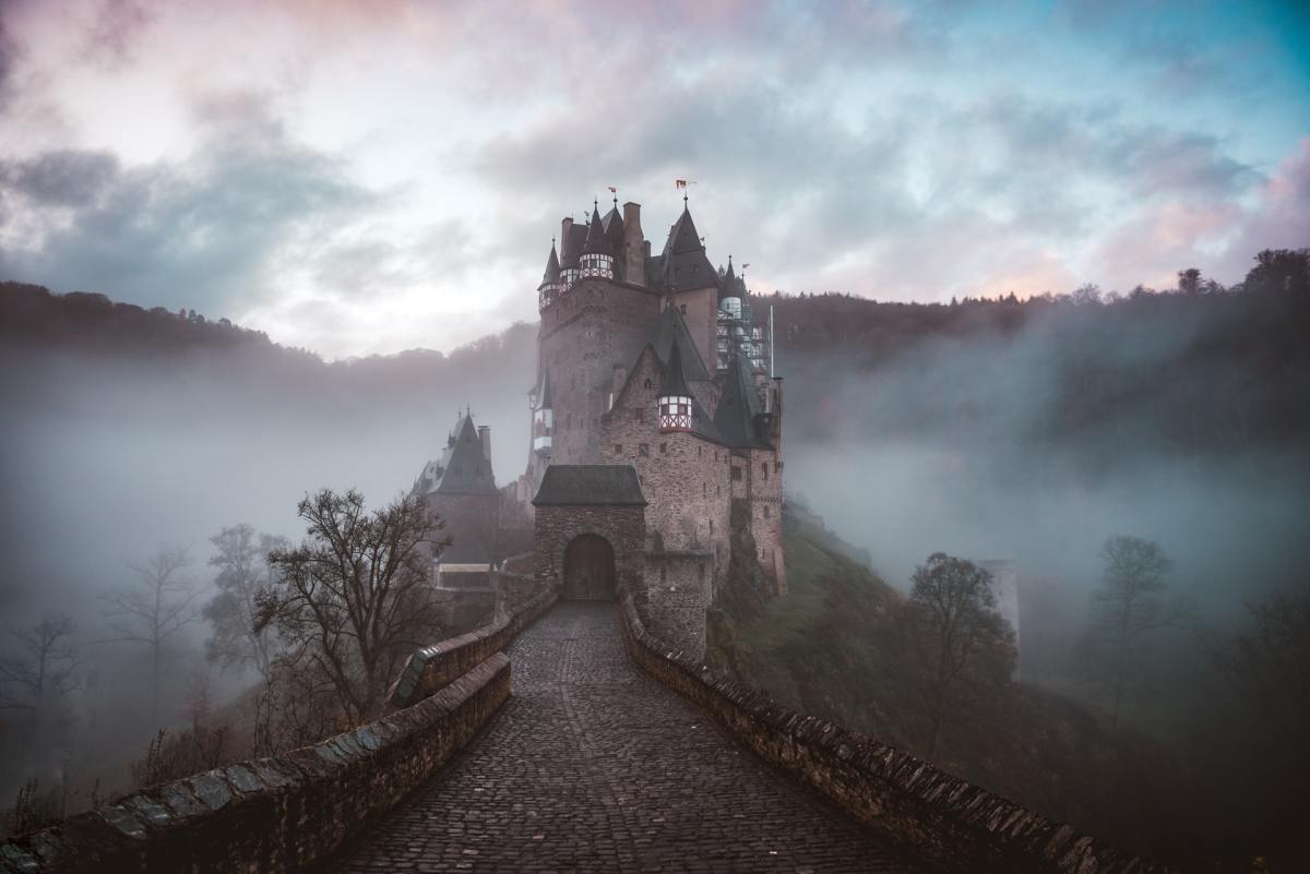A dark and mysterious castle is often used as the setting in a Gothic tale.