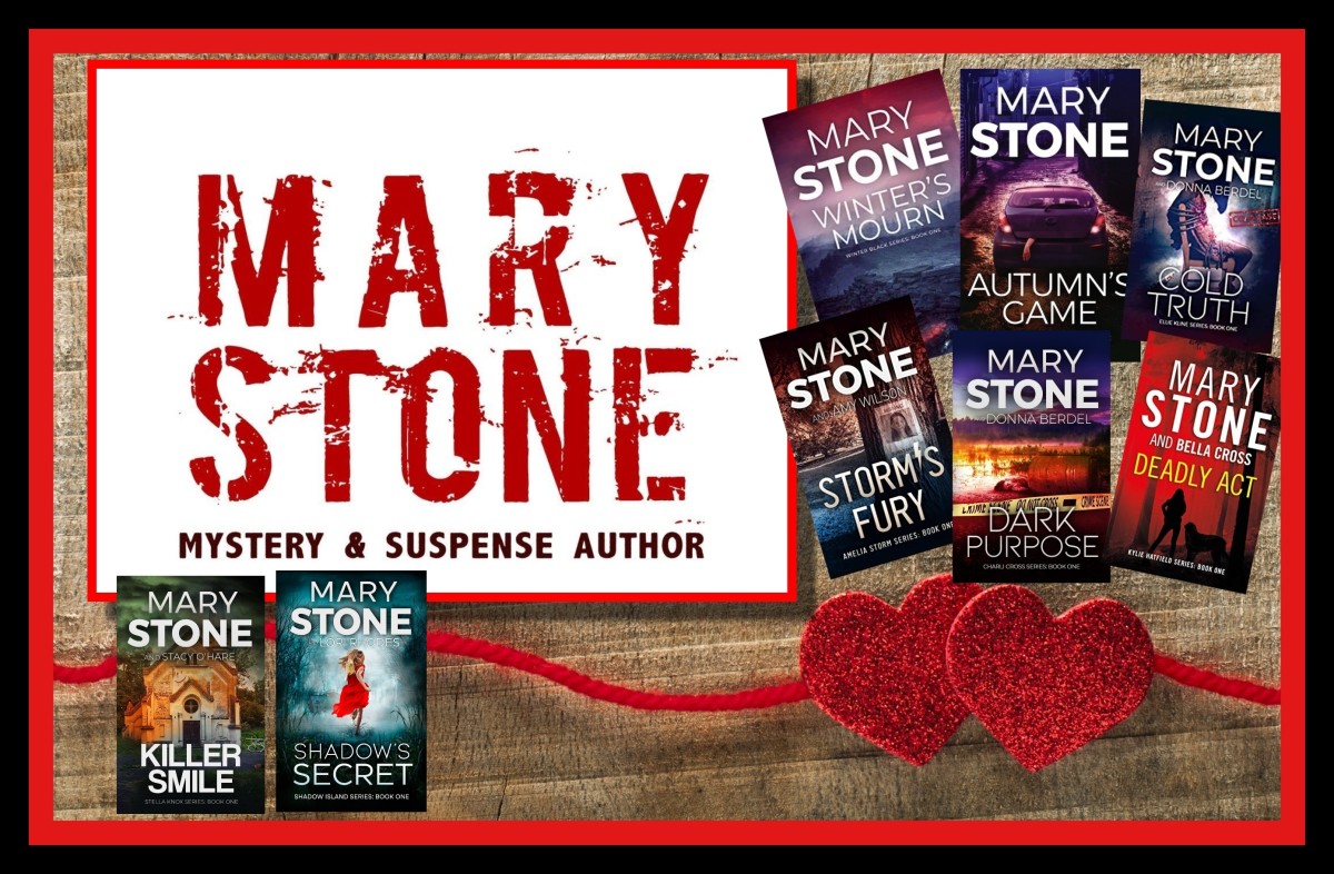 Mary Stone brings the mystery and suspense in every book.