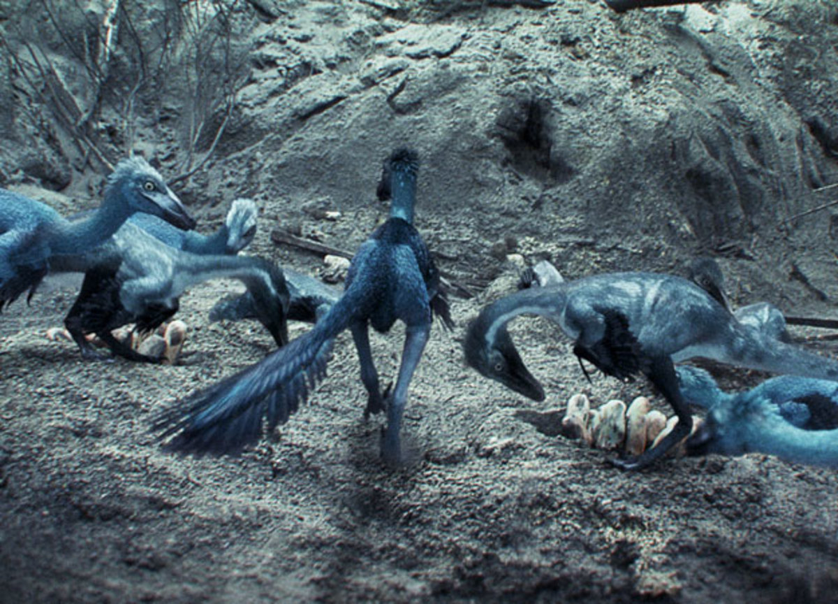 Troodon nests as portrayed in Dinosaur Revolution (Discovery Channel, 2011).