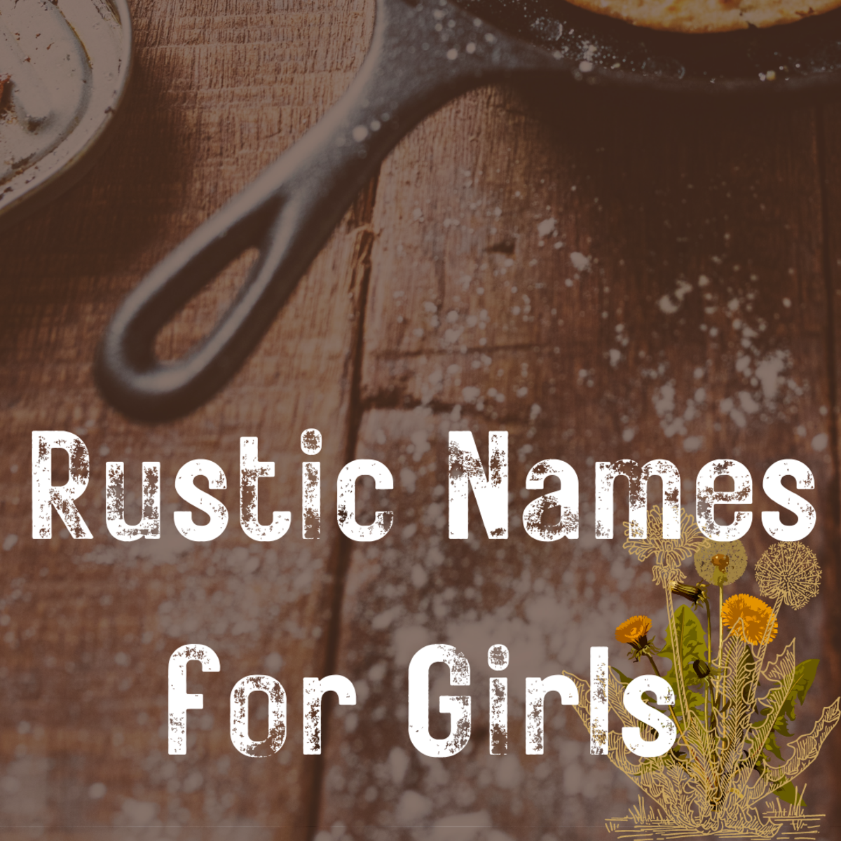 Rustic Folk and Country-Inspired Names for Girls