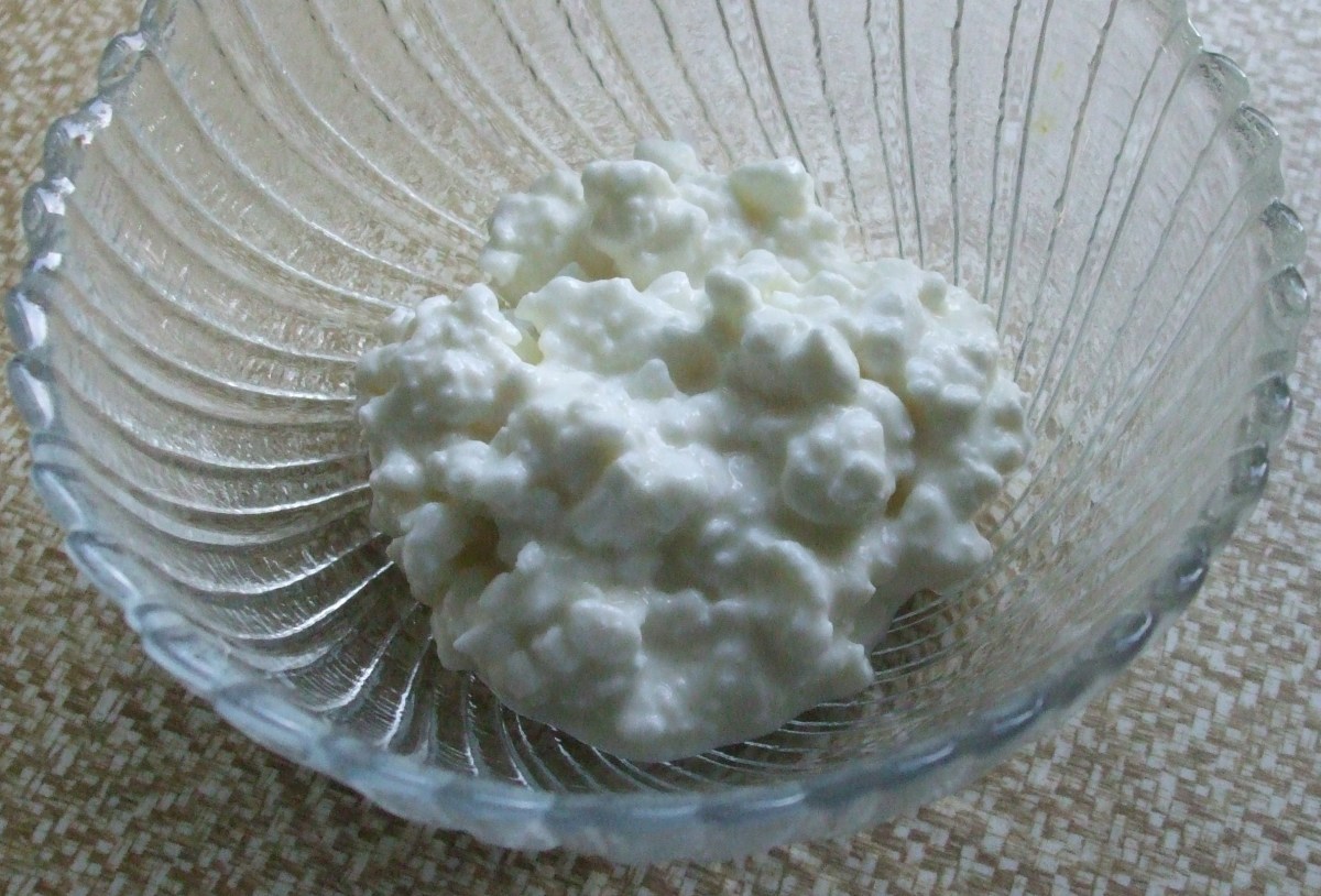 Small curd cottage cheese