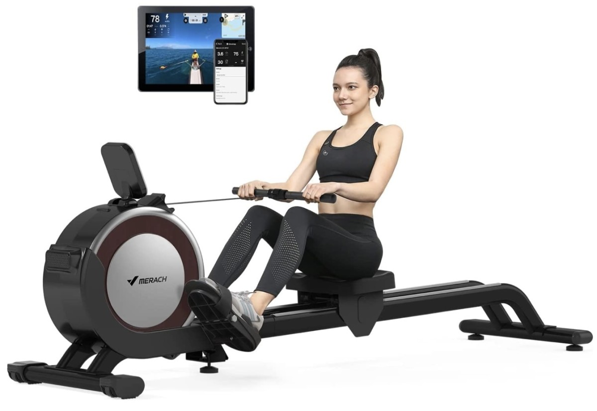 Rowing Time Comes With The Merach Q1 Rowing Machine