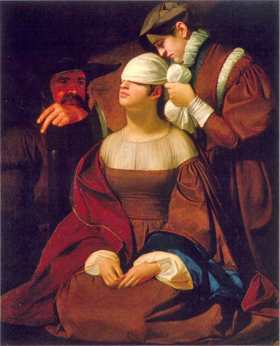 Lady Jane Grey Preparing for Execution by George Whiting Flagg (1835)
