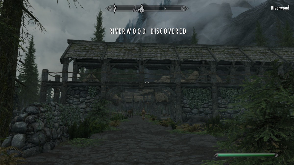 The path from Helgen leads to Riverwood