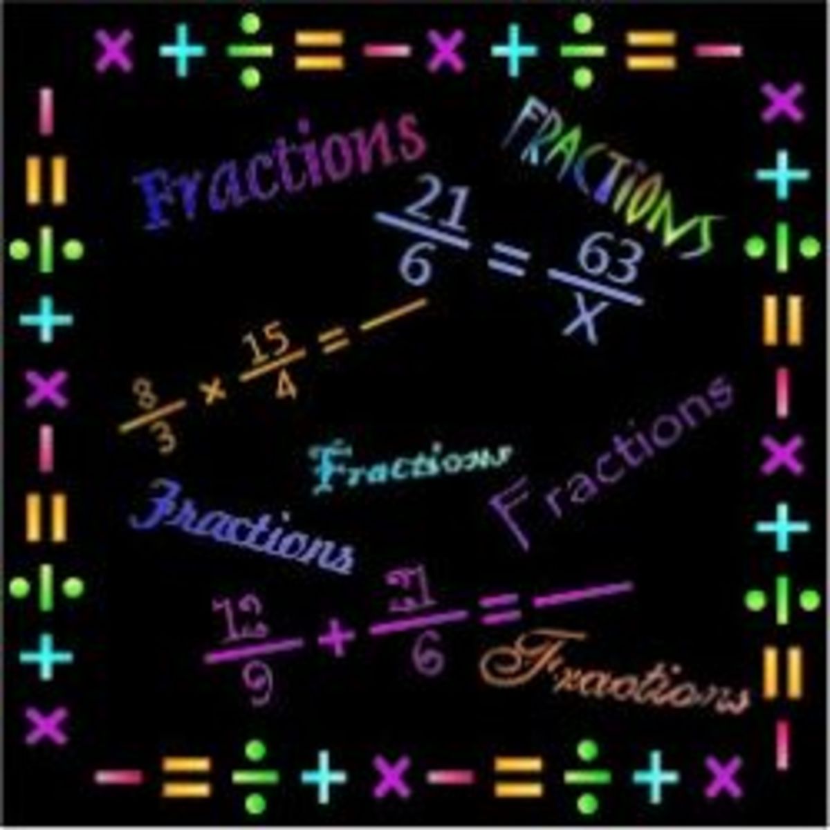 Math Hints 1 -- Understanding Fractions
