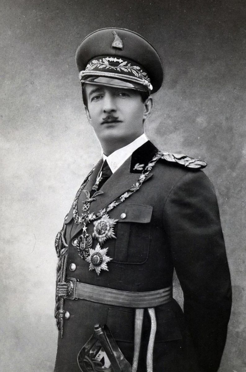 King Zog I of Albania.