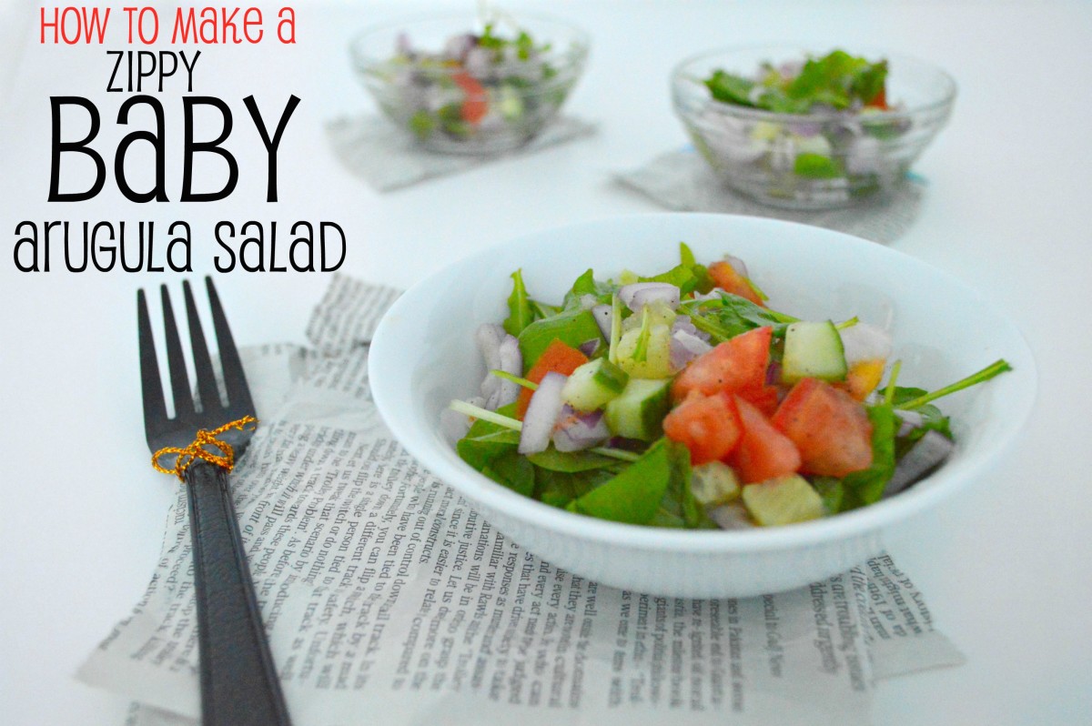 Fresh & Tasty Baby Arugula Salad Recipe