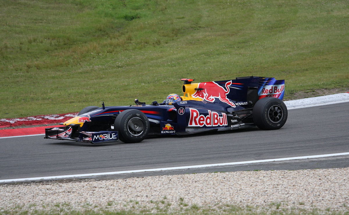 Webber on his way to his first win