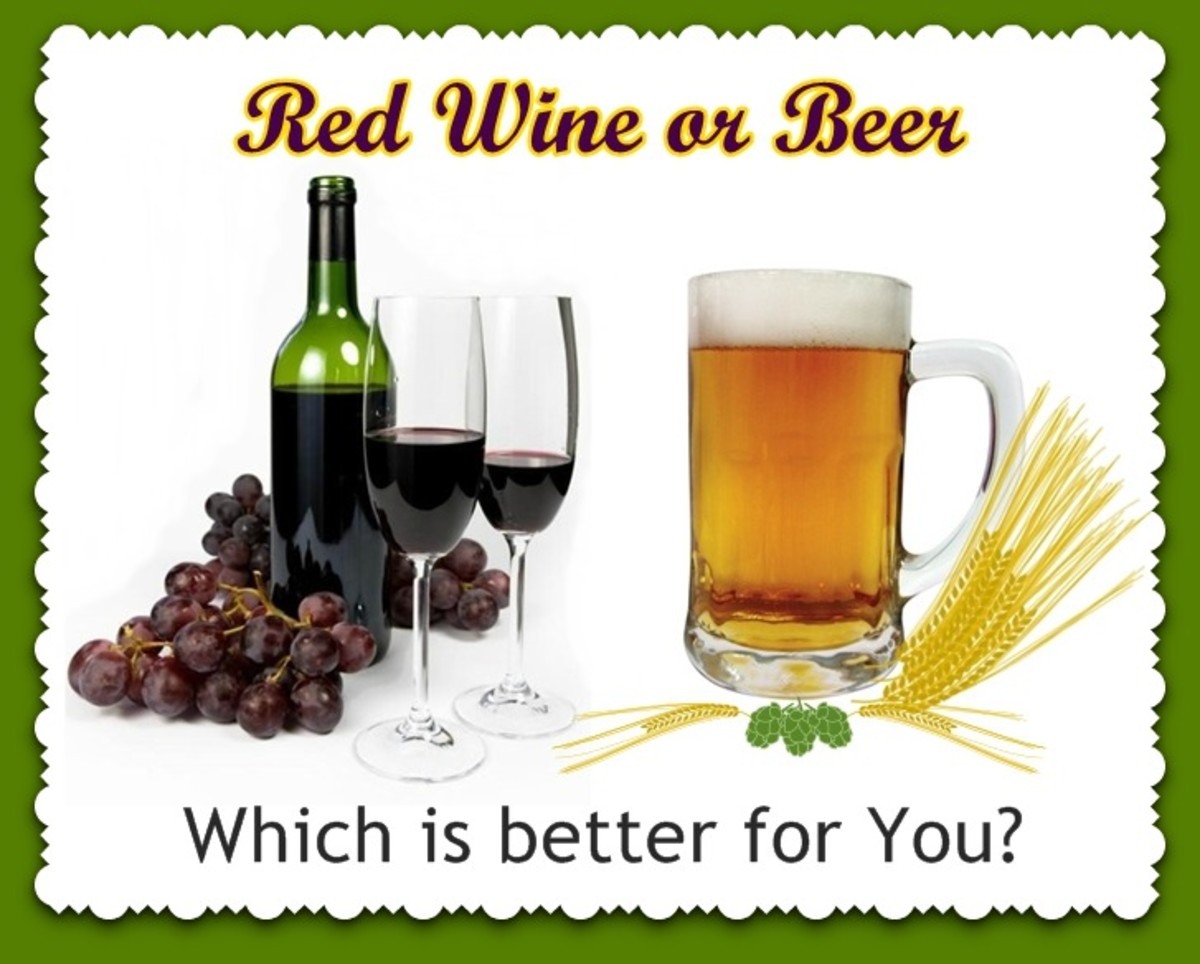 - Beer or Red Wine - Which is better for you?, by Rosie2010 -
