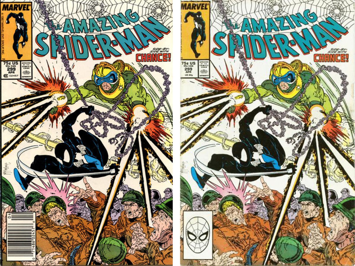 Amazing Spider-Man #299 cover by Todd McFarlane. Both Newsstand and Direct Market copies exist.