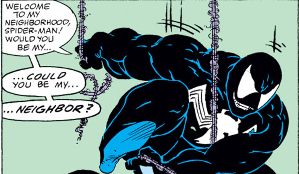 The First Appearance of Venom