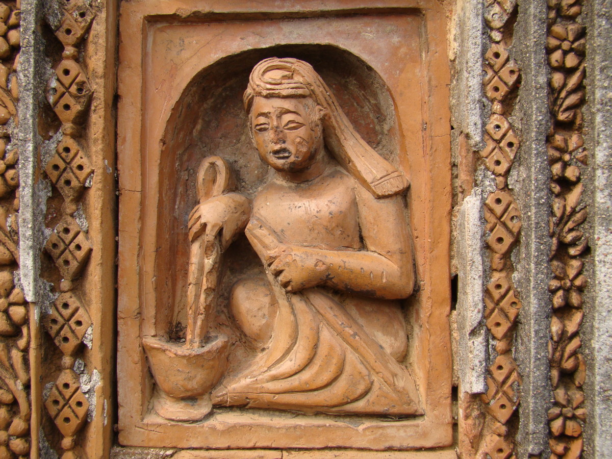 Blacksmith; terracotta; Pratapeshwar temple; Kalna; Purva Bardhaman