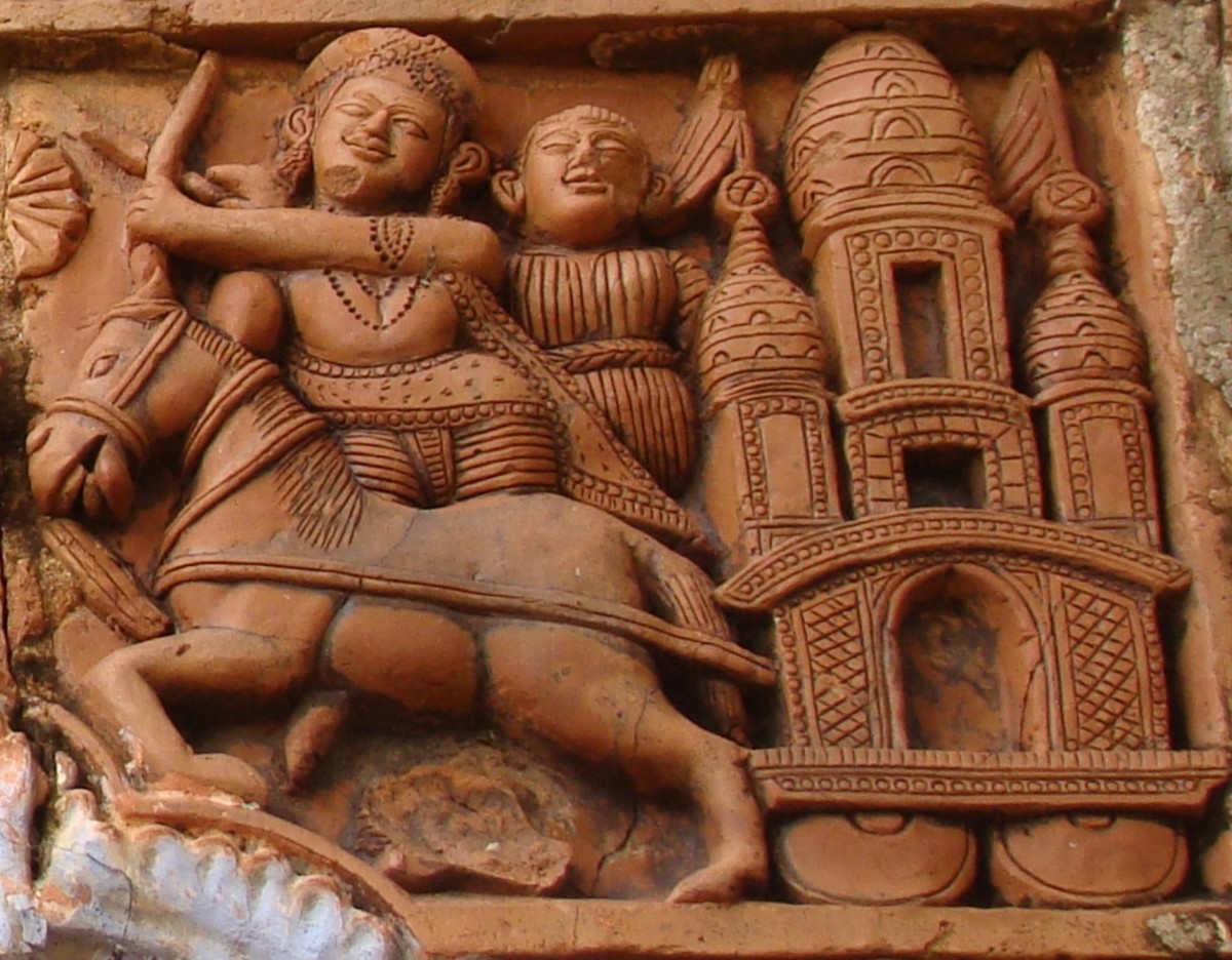 Chariot; terracotta; Gopaleswar temple; Bankati; Paschim Bardhaman