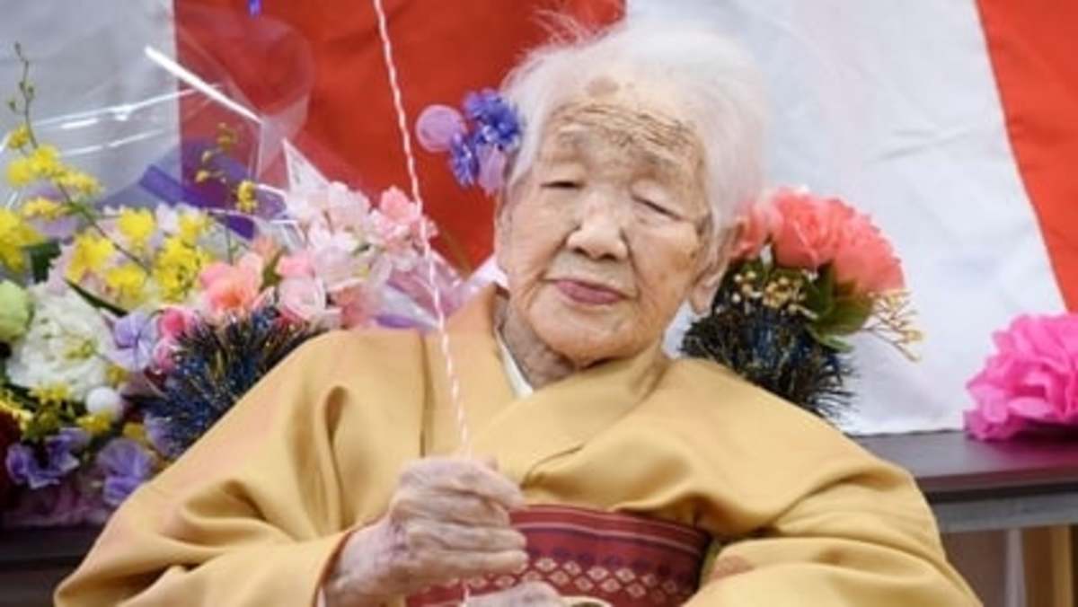 Kane Tanaka Celebrating 117 Birthday