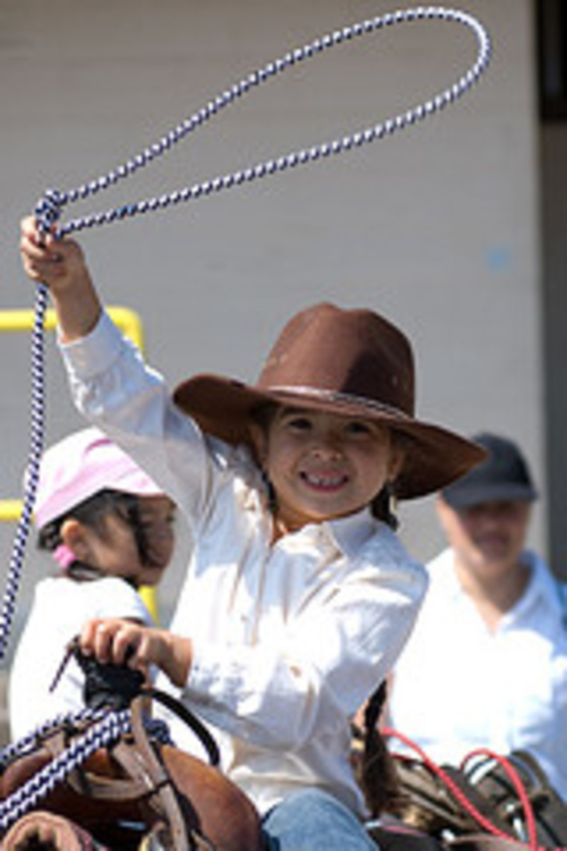 Little Cowgirl in the Honoka'a Parade
