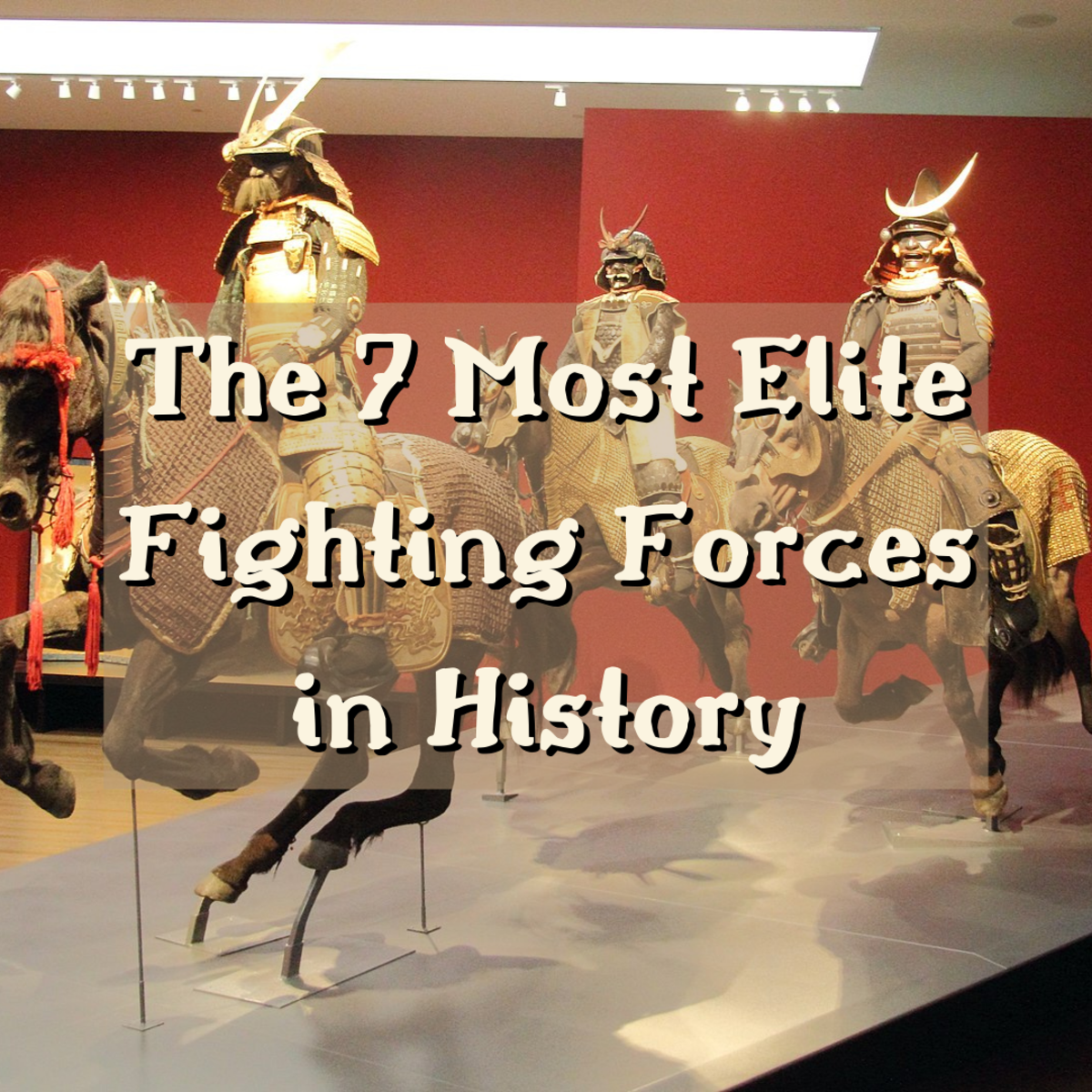 Read on to learn about 7 of the most elite fighting forces in history. Depicted above all the legendary samurai on horseback.