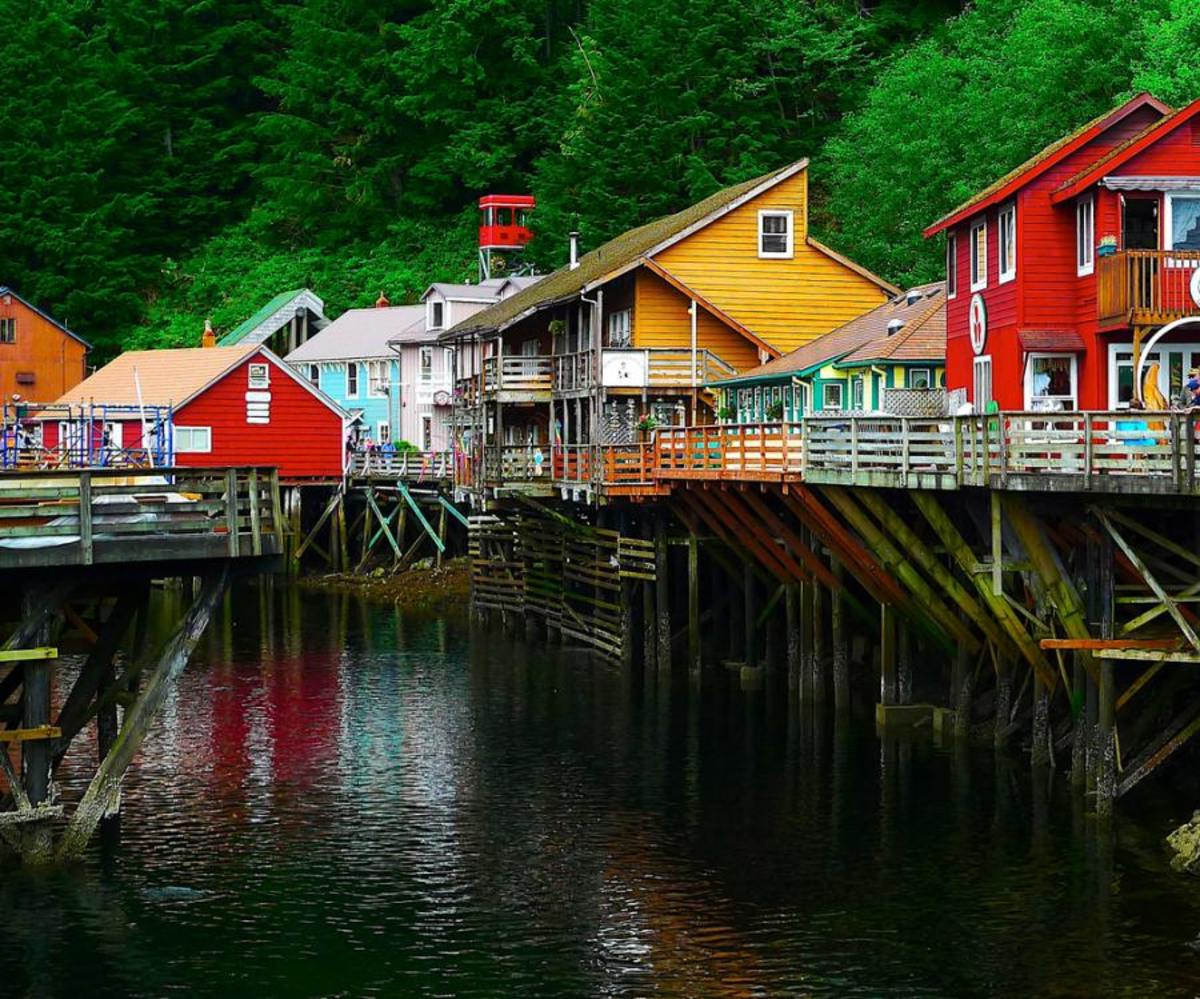 Colorful Ketchikan, Alaska Is the Salmon Capital of the World and Alaska's First City
