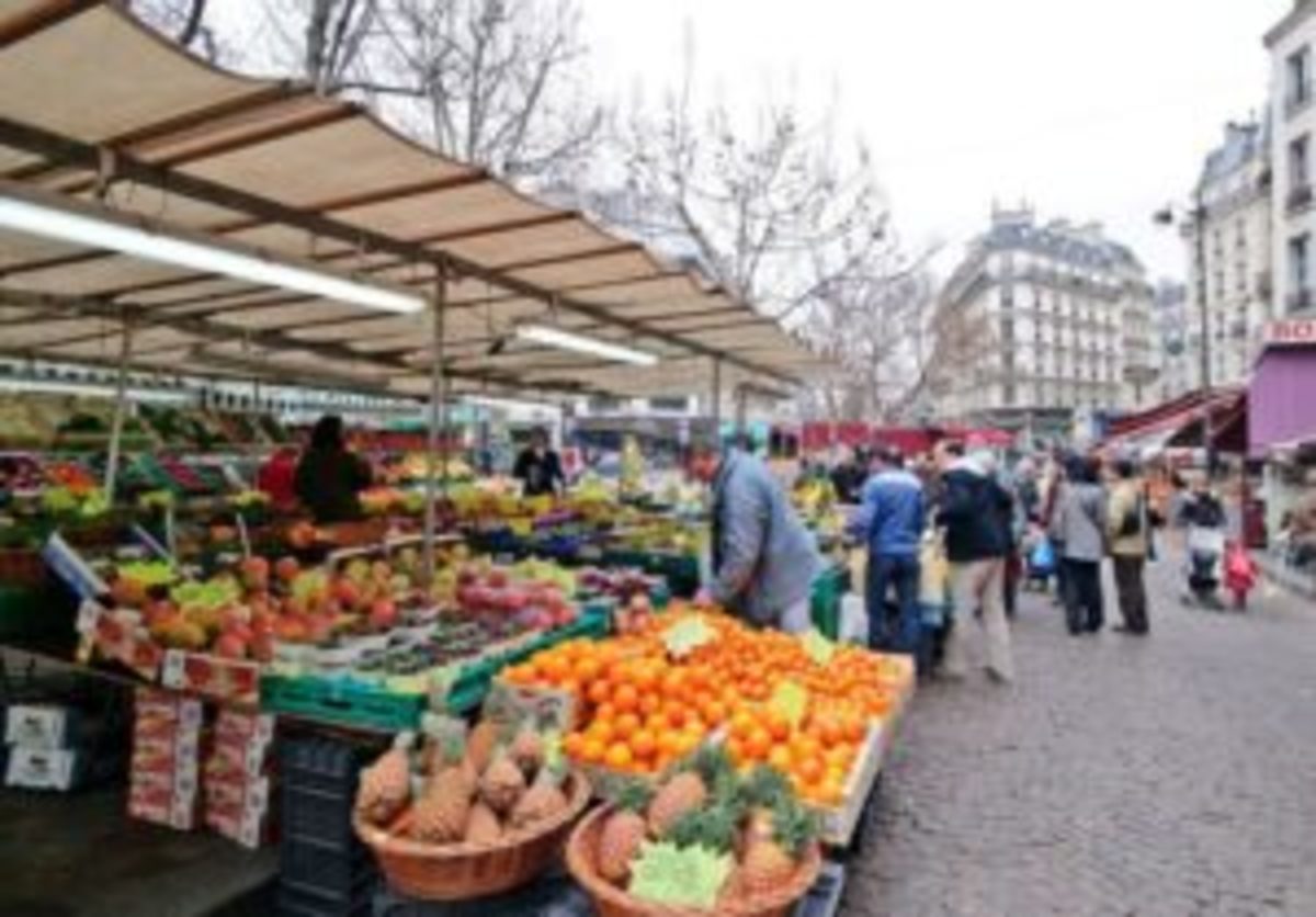 Rue Mouffetard Market
