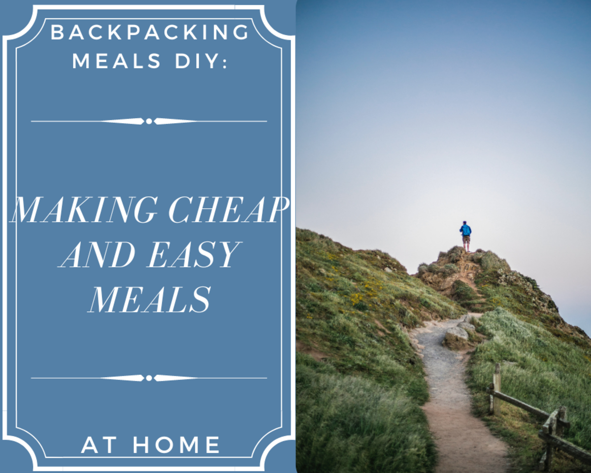 Backpacking Meals DIY:  Making Cheap and Easy Meals at Home