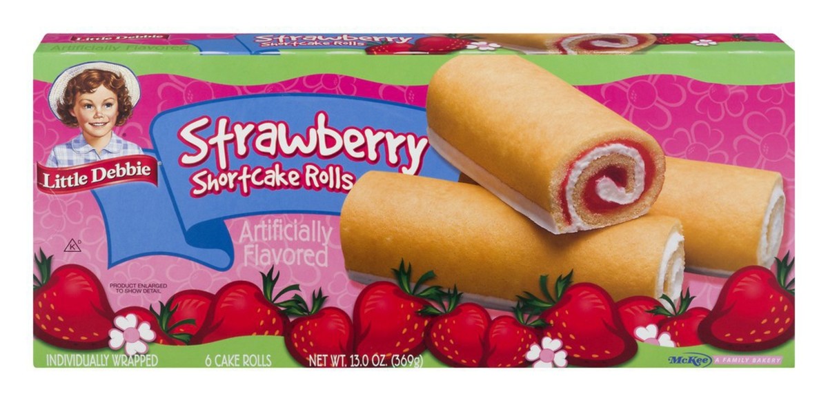 Strawberry Shortcake Rolls
