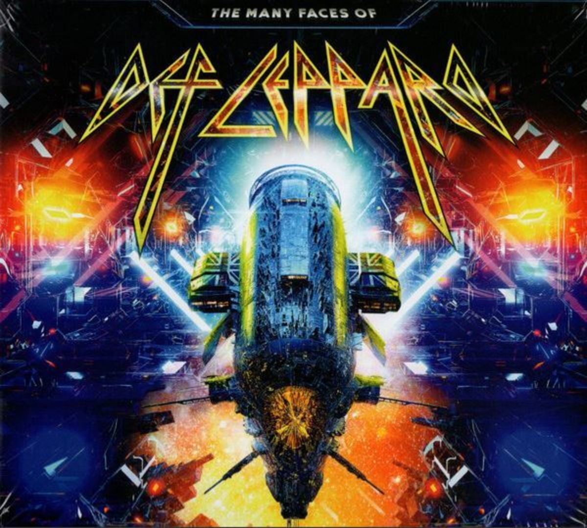 "The Many Faces Of Def Leppard" CD Cover
