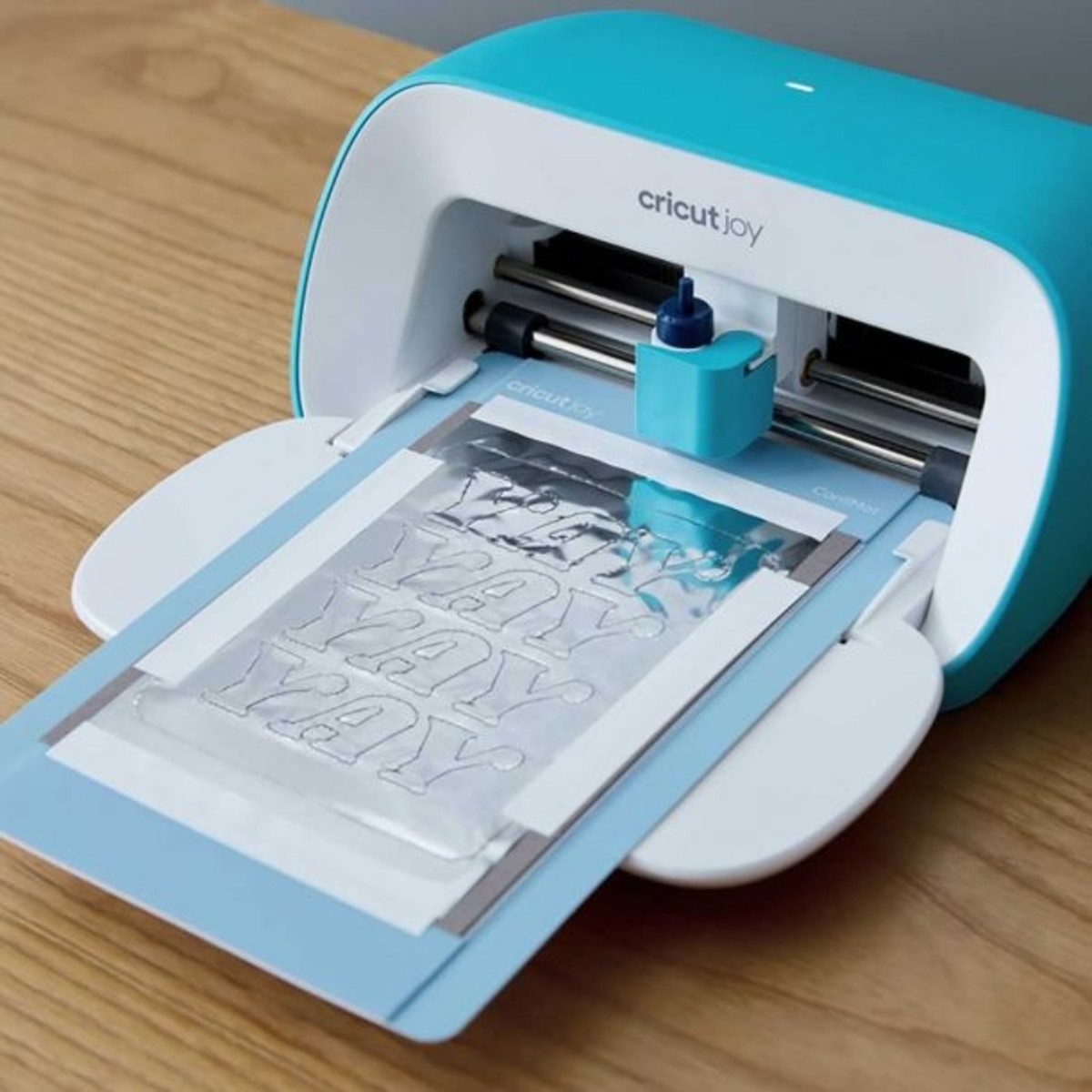 The Cricut Joy has its own Foil Transfer Kit to fit the size of the machine.