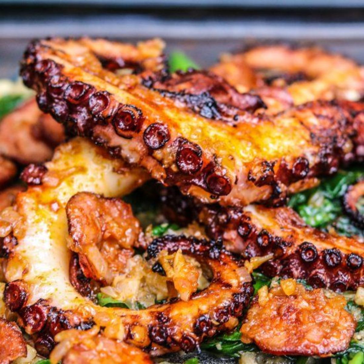 Braised Octopus Seafood Recipes For Dinner
