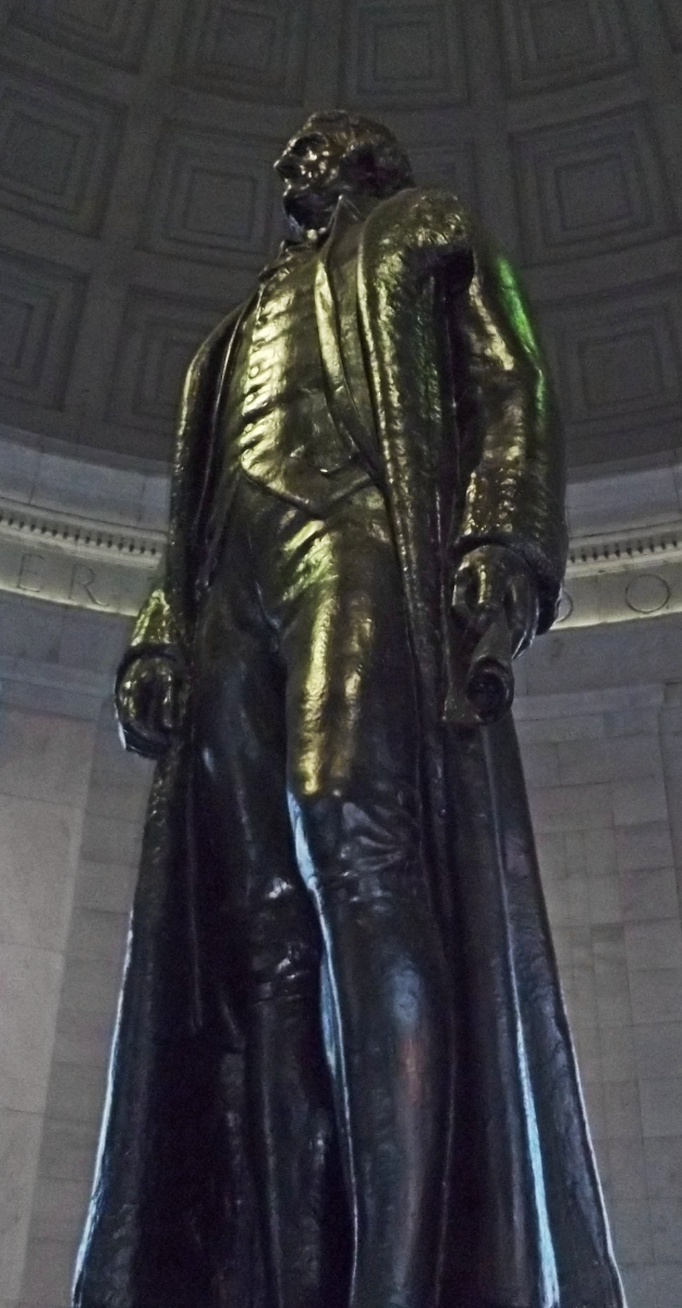Statue of Thomas Jefferson 2013.