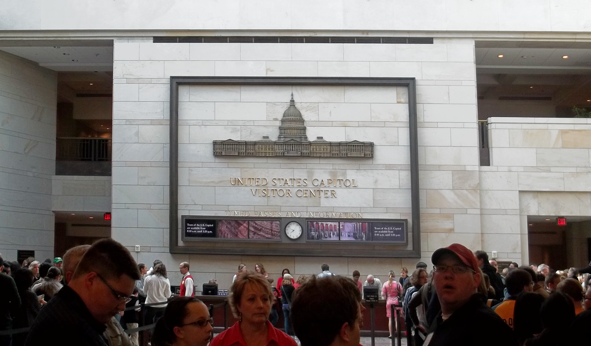 The Capitol Visitor Center / Emancipation Hall  2013.