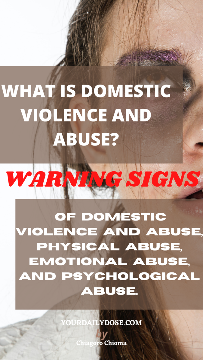 Domestic Violence and its signs.