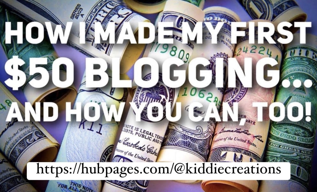 How I Made My First $50 Blogging... And How You Can, Too!