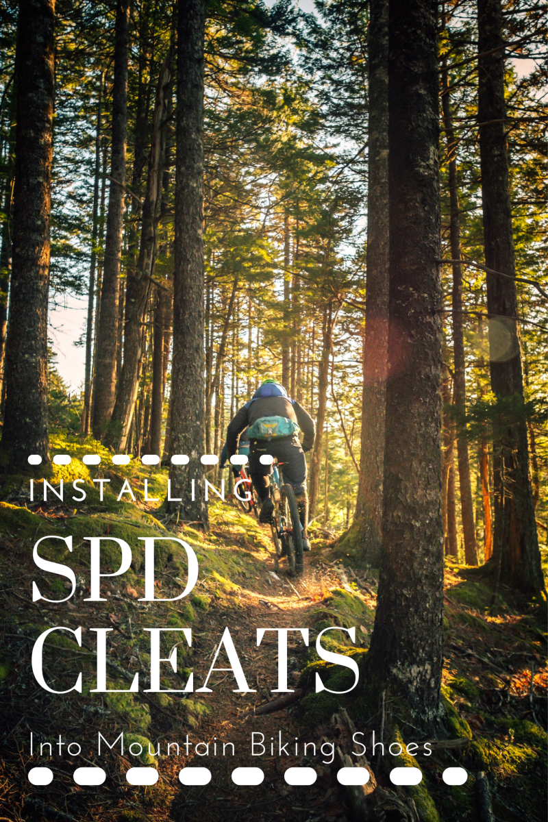 Here is a simple walkthrough for installing SPD cleats into mountain biking shoes. 