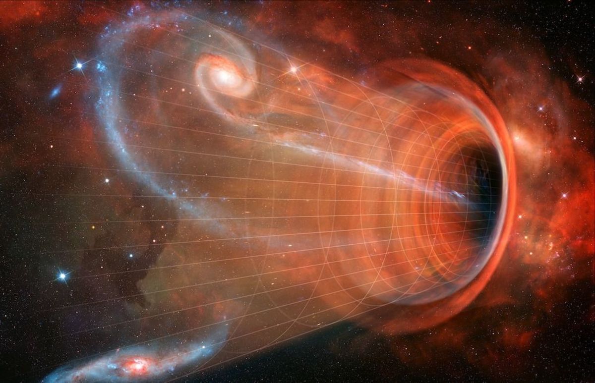 What Does the Relational Universe Theory Say About Black Holes?